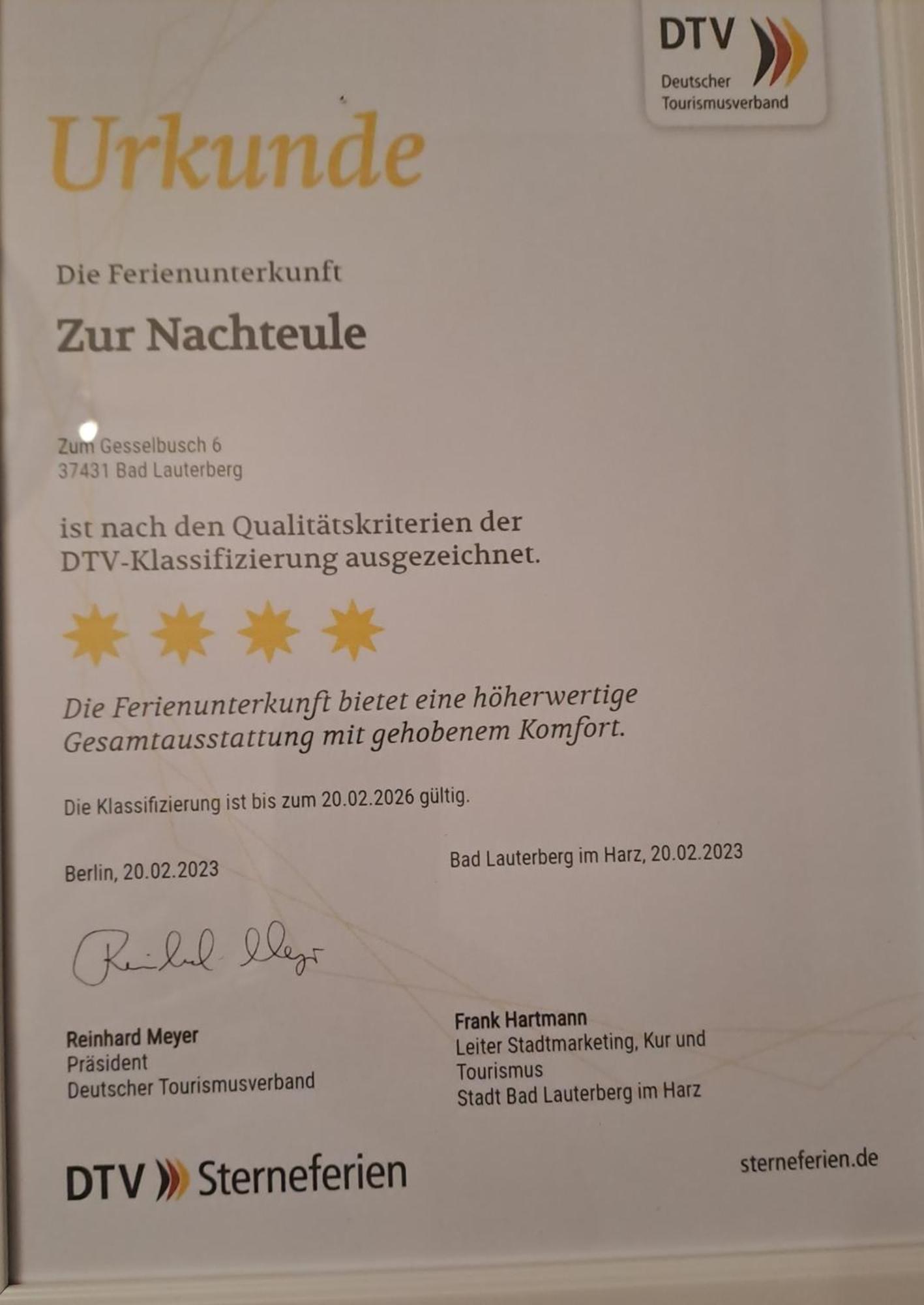 Zur Nachteule Villa Blumchen Eksteriør bilde